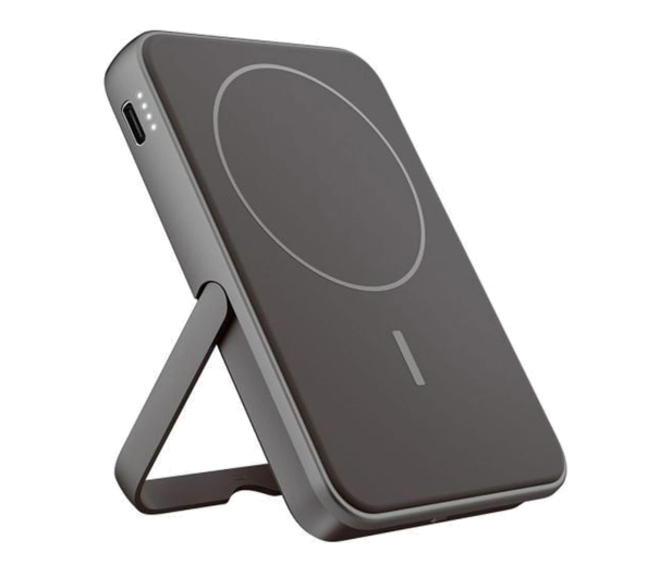 Fresh N Rebel PowerBank magnetyczny indukcyjny 5000 mAh Storm Grey - 1367893 - zdjęcie